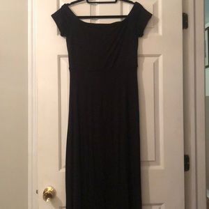 Black loft maxi dress